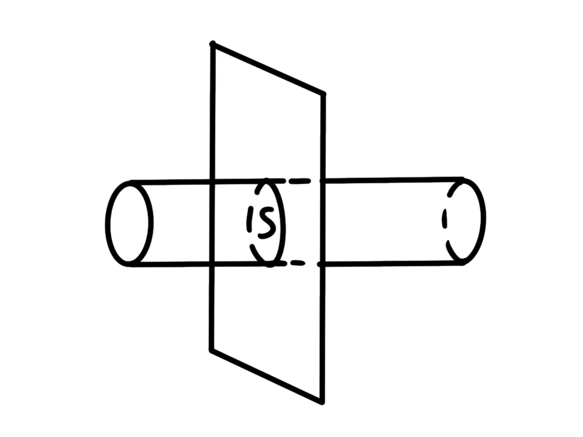 Cos'è corrente elettrica — Sezione trasversale cavo. Diagramma che mostra il passaggio degli elettroni in un cavo elettrico.